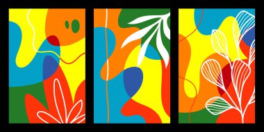 Modern soyut Kapak Tasarımı. Sunum, broşür, katalog, poster, kitap, dergi için düzenlenebilir kapak tasarımı şablonu