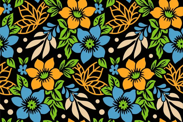 Renkli el yazması karalama kolajlı soyut bitki yaprağı deseni. Organik yapraklar karikatür arka planı, basit doğa şekilleri klasik pastel.