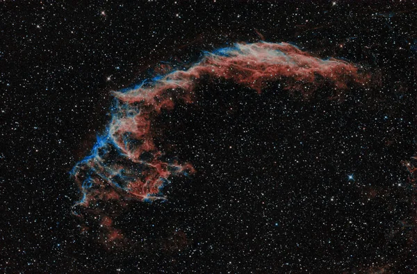 Ngc6995 Nbuleuse Voile Dans Constellation Cygne Χου — Φωτογραφία Αρχείου