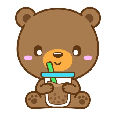 Hayvanlar köpüklü çay içer, tatlı çay en popüler içkilerden biridir.