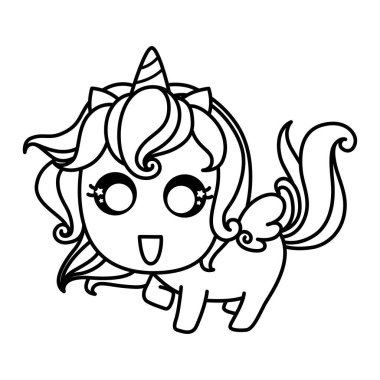 Boyama kitabı için siyah ve beyaz vektör çizim