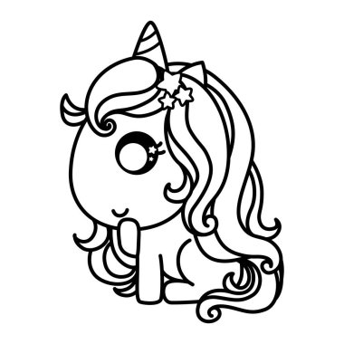 Boyama kitabı için siyah ve beyaz vektör çizim