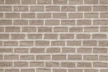 Kahverengi ve beyaz duvar dokusu. Tuğla ve taş işçiliği döşeme iç tasarımı.