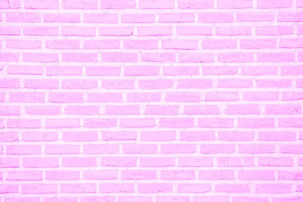 Pink White Brick Wall Texture Background Brickwork Stonework Flooring Interior — Stock Photo, Image
