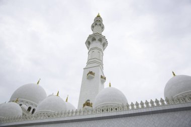 Şeyh Zayed Camii, Büyük Cami, Abu Dabi - 18 Mart 2024: