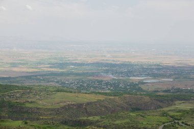 Ermenistan 'daki Aragats Dağı' ndan Görünüm