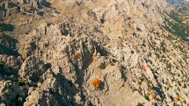 土耳其山脉的自上而下的视频 令人叹为观止 高质量的4K镜头 — 图库视频影像