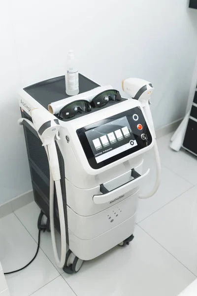 Professional laser device that is used in beauty clinic. High quality photo