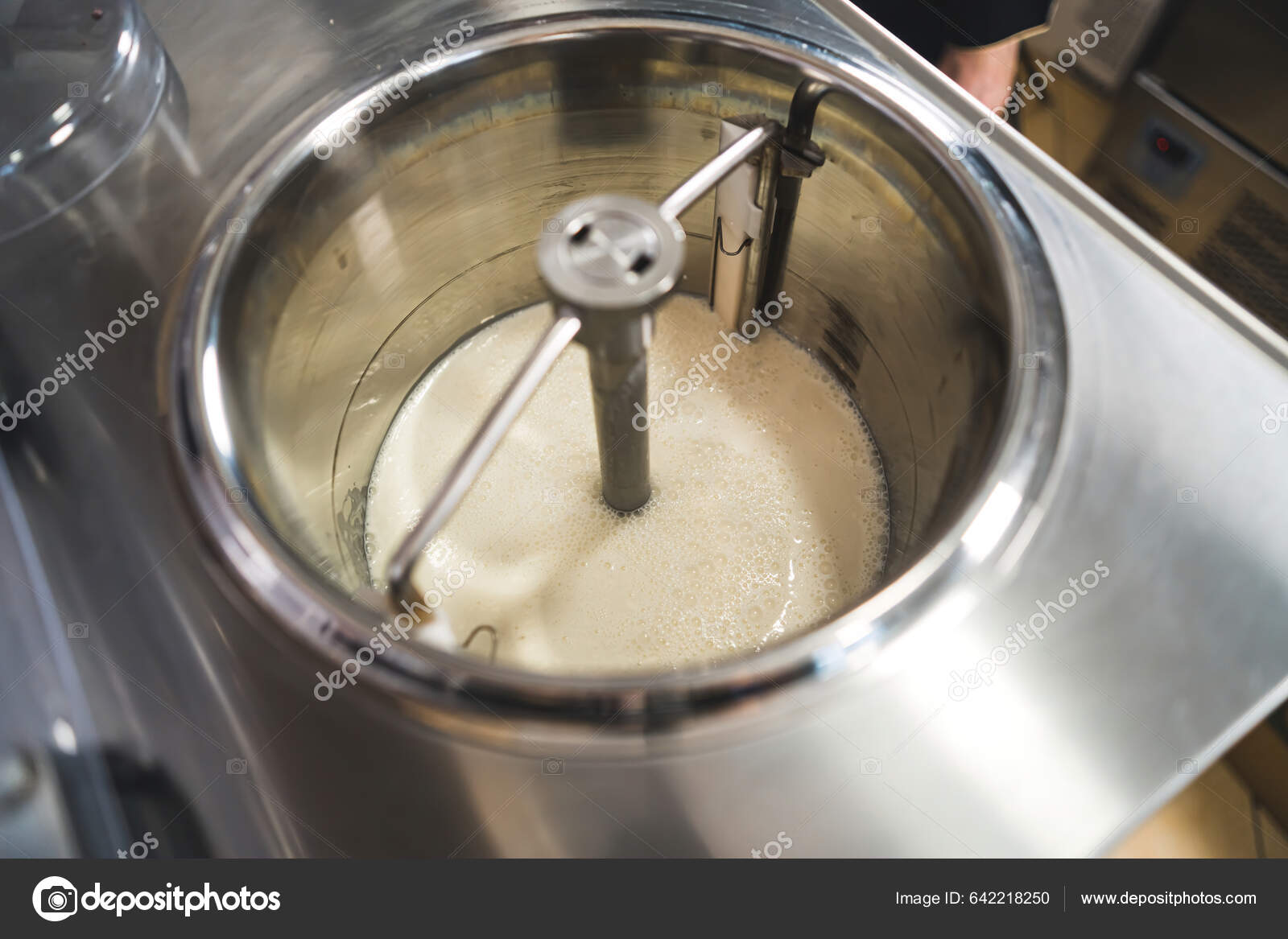Dairy Products Pasteurization Machine Ice Cream High Quality Photo Stock  Photo by ©PoppyPix 642218250