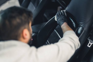 Car detailing concept. High quality photo