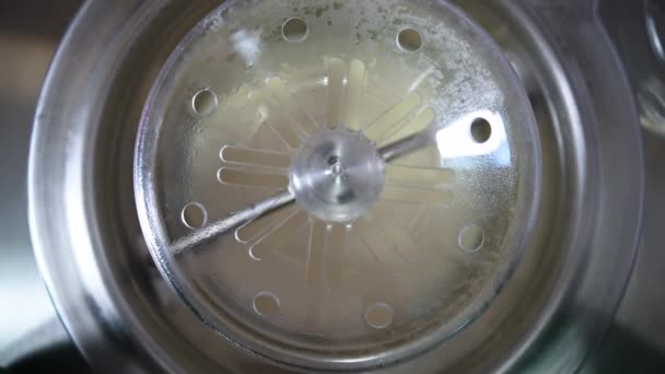 Masina Pasteurizare Inghetatei Capac Inchis Rotativ Procesul Pasteurizare Înghețatei Imagini — Videoclip de stoc