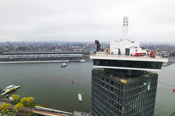 2023 オランダのアムステルダム アダム展望台は アムステルダムの比類のないパノラマビューを持つ展望台です 高品質の写真 — ストック写真