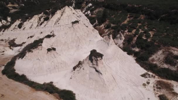 Komolithi Kissamos Kreta Grecja Imponujące Formacje Glinianych Kamieni Pobliżu Potamida — Wideo stockowe