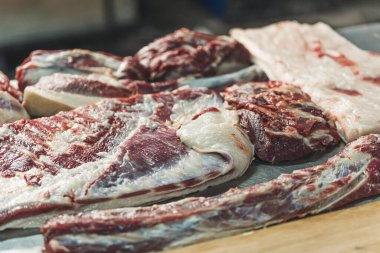 Et endüstrisi mezbahası ve gıda işleme. Yüksek kalite fotoğraf