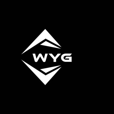 WYG soyut teknoloji logosu tasarımıdır. WYG yaratıcı harflerin baş harfleri logo kavramı.