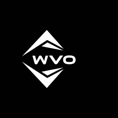 WVO soyut teknoloji logosu tasarımıdır. WVO yaratıcı harflerin baş harfleri logo kavramı.