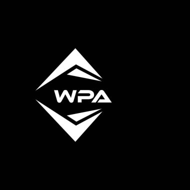 WPA soyut teknoloji logosu tasarımıdır. WPA yaratıcı harflerin baş harfleri logo kavramı.