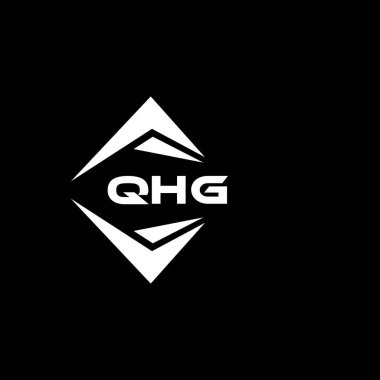 QHG soyut teknoloji logosu tasarımıdır. QHG yaratıcı harflerin baş harfleri logo kavramı.