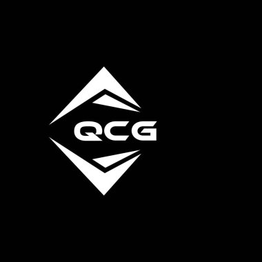 QCG soyut teknoloji logosu tasarımıdır. QCG yaratıcı harflerin baş harfleri logo kavramı.