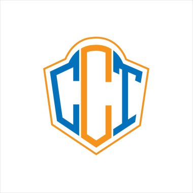 CCT abstract monogram shield logo design on white background. CCT creative initials letter logo.	