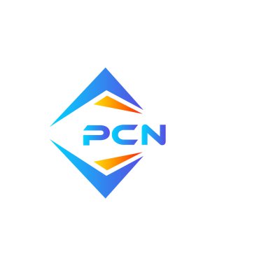 Beyaz arka planda PCN soyut teknoloji logosu tasarımı. PCN yaratıcı harflerin baş harfleri logo kavramı.