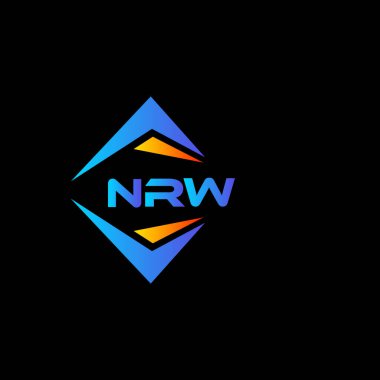 WebNRW soyut teknoloji logosu tasarımıdır. NRW yaratıcı harflerin baş harfleri logo kavramı.