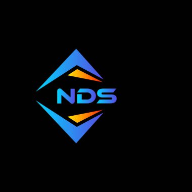 NDS soyut teknoloji logosu tasarımıdır. NDS yaratıcı harflerin baş harfleri logo kavramı.