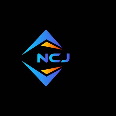 NCJ soyut teknoloji logosu tasarımıdır. NCJ yaratıcı harflerin baş harfleri logo kavramı.