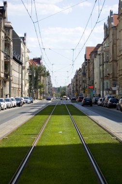 Poznan, Poland, July 3th 2022: View of Wierzbiecice street in Wilda district.