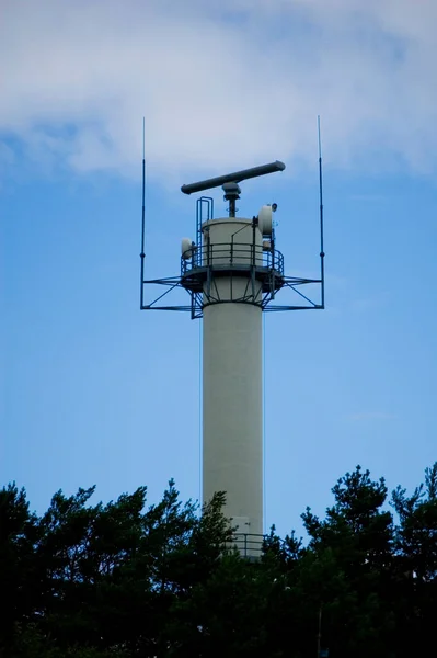 Radar surveillance near sea coast.