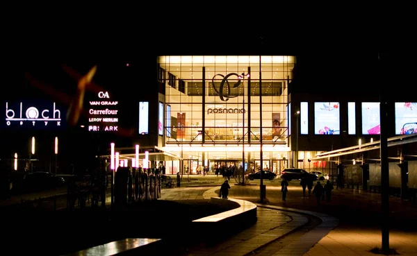 stock image Poznan, Poland - December 2022: Posnania shopping mall.