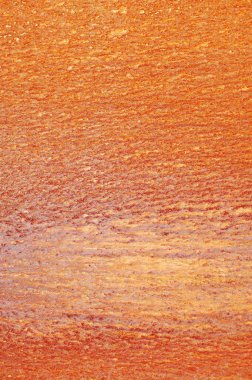 Detail of modern architecture corten building.