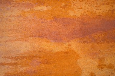 Detail of modern architecture corten building.