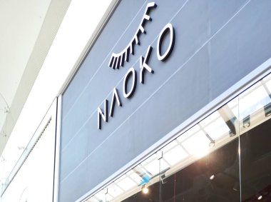 Poznan, Polonya - 4 Temmuz 2024: Naoko mağazası bir alışveriş merkezinde.