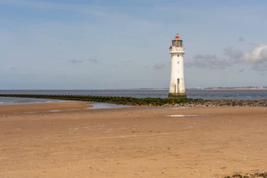 New Brighton Deniz Feneri, Merseyside, İngiltere, İngiltere