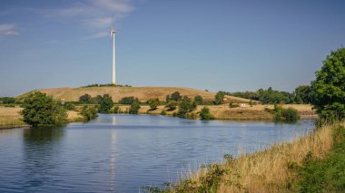 Grosse Ruhrinsel, Muelheim an der Ruhr, Ruhr Alanı, Kuzey Ren Vestfalyası, Almanya