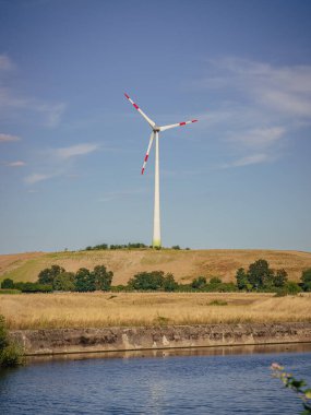 Grosse Ruhrinsel, Muelheim an der Ruhr, Ruhr Alanı, Kuzey Ren Vestfalyası, Almanya