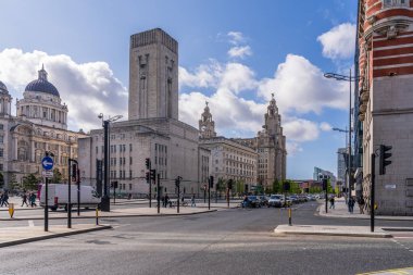 Liverpool, Merseyside, İngiltere - 15 Mayıs 2023: Strand St