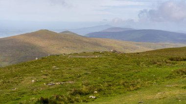 Snaefell, Ayre, Man Adası 'ndan manzara