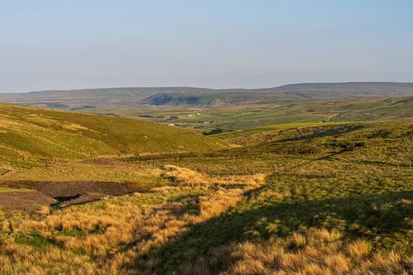 Harwood, Durham County, İngiltere yakınlarındaki Tepe Bölgesi manzarası