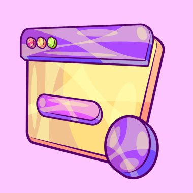 Boş Tarayıcı Pencere Görüntü Vektörü