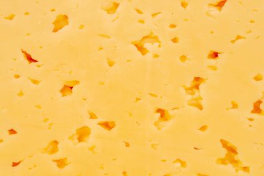 Bir parça peynir, macro.