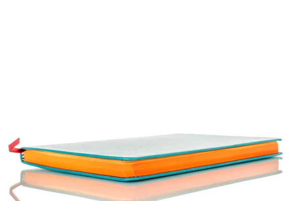 Один Ноутбук Макрос Изолированный Белом Фоне — стоковое фото