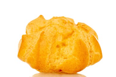 Bir lezzetli ekin, makro, beyaz arka planda izole edilmiş..