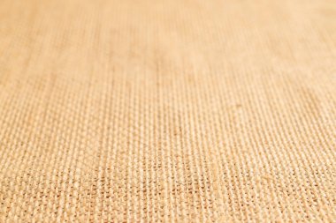 Bir parça jüt kumaş, makro.
