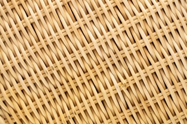 Hasır örgü, makro, üst görünüm.