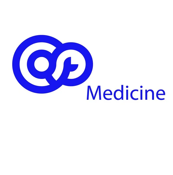 Mooi Logo Voor Een Medische Kliniek — Stockfoto