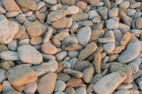 Praia Seixos Pedrinhas Pedra Fundo Pedra — Fotografia de Stock