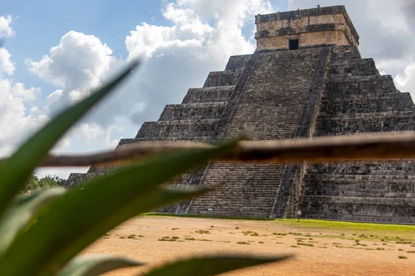Chichen Itza Famosa Pirâmide Maia México Pertencente Cultura Civilização Maia — Fotografia de Stock