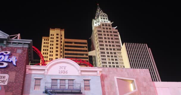 Las Vegas Usa Října 2023 Las Vegas Strip Jeho Slavným — Stock video